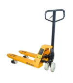 side view of short length pallet truck 2.0 ton