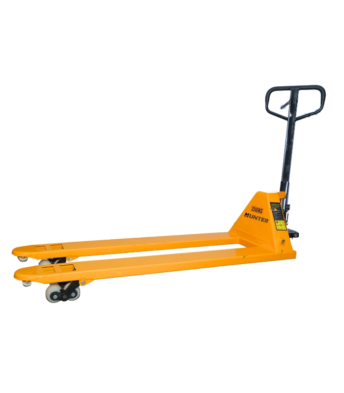 extra length pallet truck 2.5 ton capacity