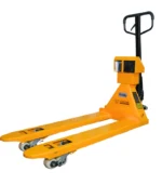 right side view of weigh scale pallet truck 3 ton capacity