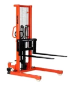 side view Manual Stacker 1 Ton Capacity & 1.6m lifting height