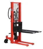 side view Manual Stacker 1 Ton Capacity & 1.6m lifting height