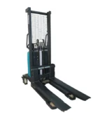 front side view of Semi-Electric Stacker 1.5Ton Capacity with 3m Lifting Height