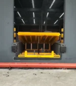 Hydraulic dock leveller 6-ton model installed in loading bay