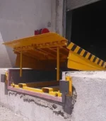 Hydraulic dock leveller 9-ton model installed in loading bay