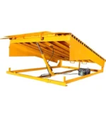 Side view of hydraulic dock leveller 9-ton capacity